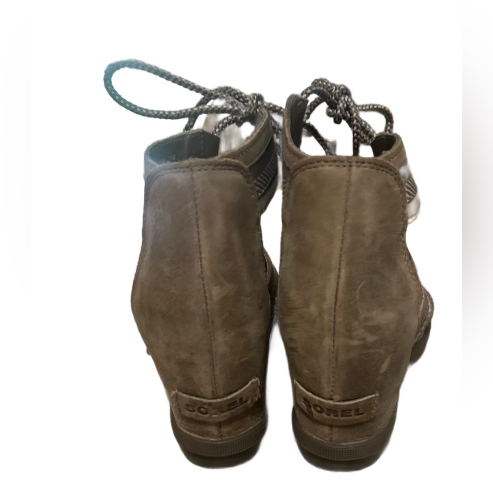SOREL Joanie II Lace Wedge Sandal - Picture 5 of 8